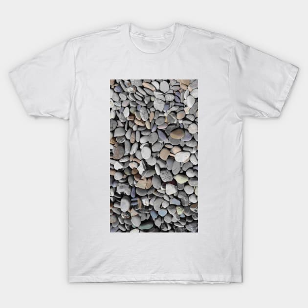 Beach pebbles T-Shirt by ghjura